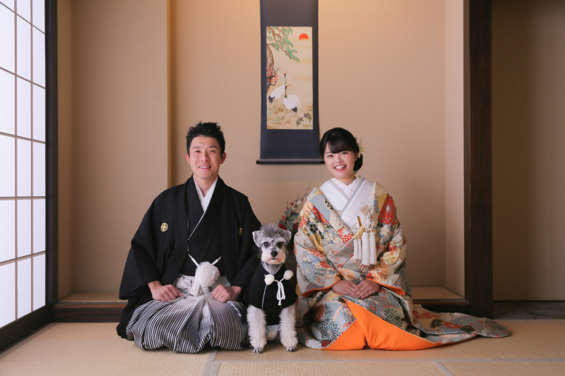 大切なペットと一緒にお写真を残しましょう！