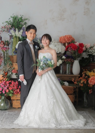 うさぎちゃん達と一緒に　洋装ハウススタジオ