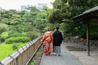  旧安田庭園撮影