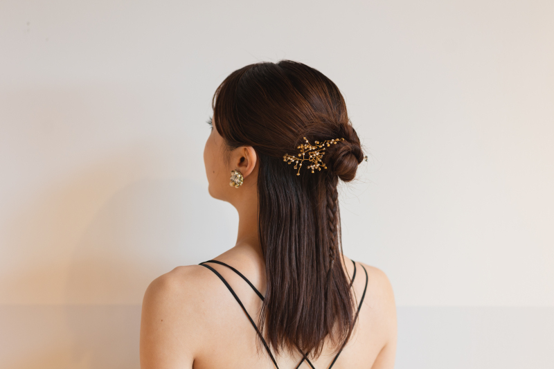 【リゾートロケーション撮影ヘアスタイル】