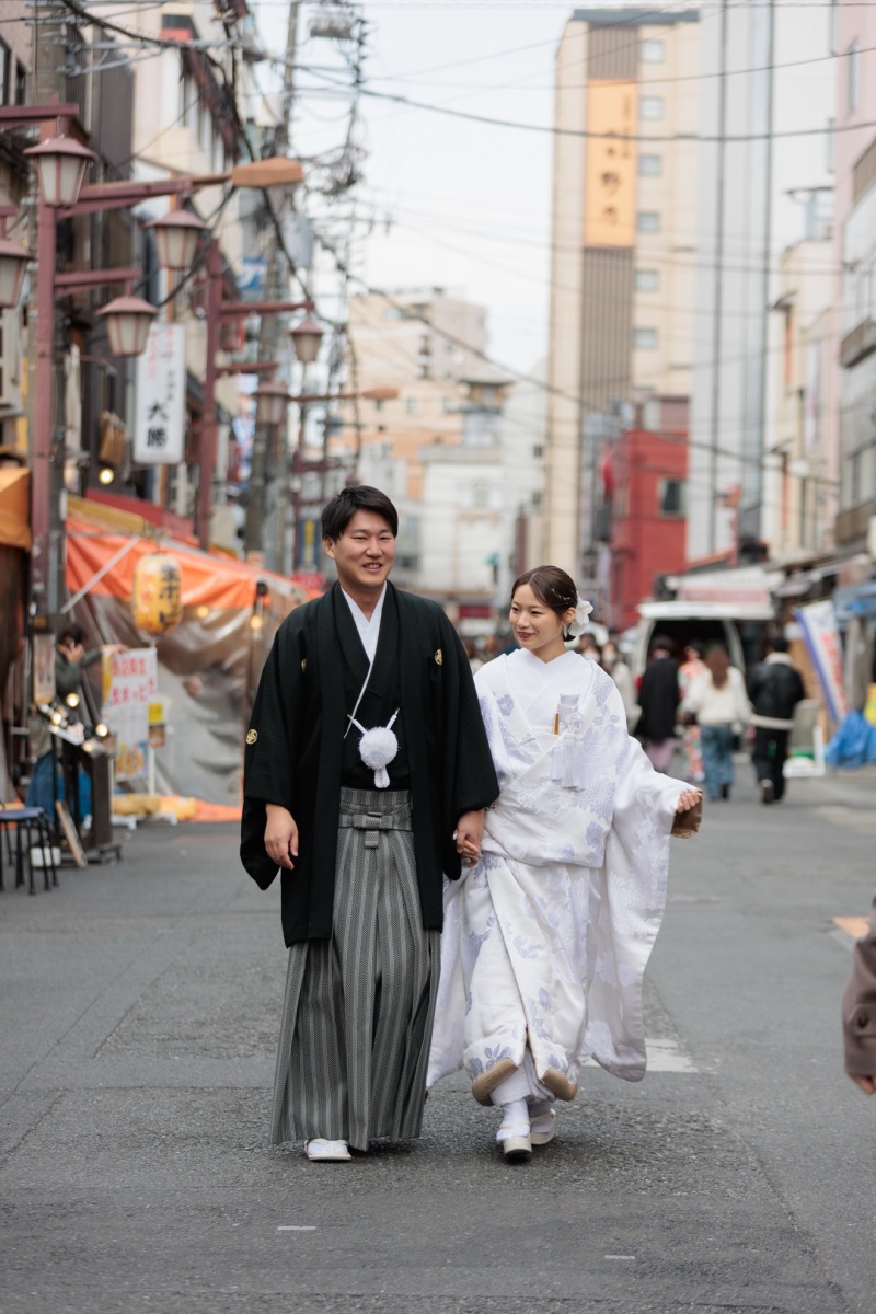 浅草のホッピー通りで