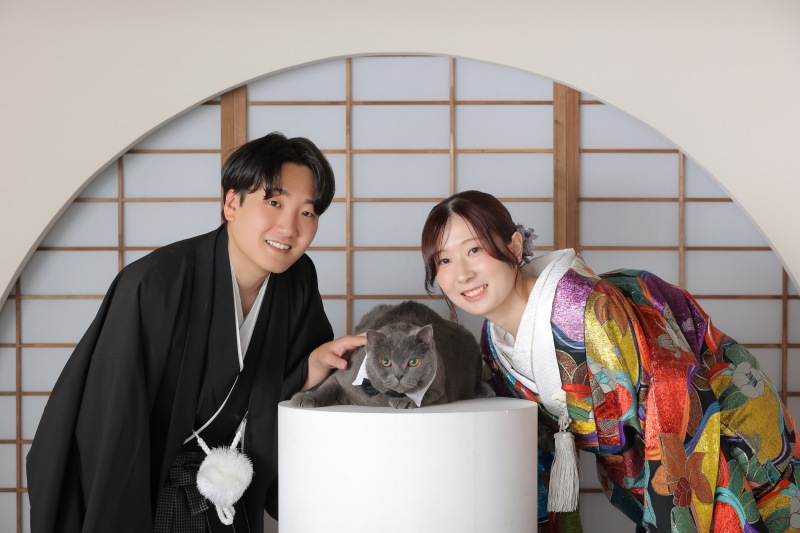 猫ちゃんと