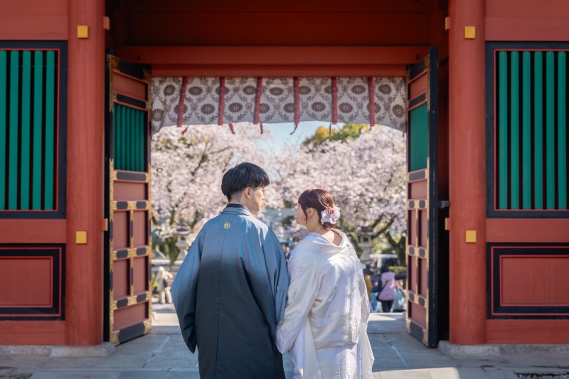 富士浅間大社桜