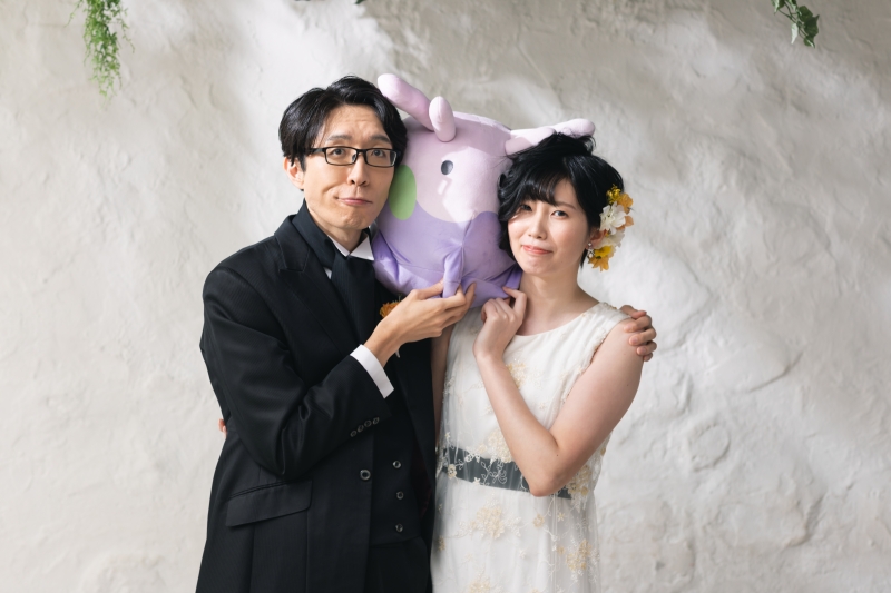 ショートヘアアレンジと小物撮影