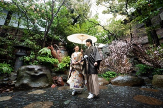 雨でも楽しめるつきじ治作