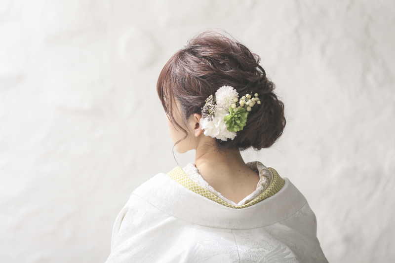 白無垢コーディネート