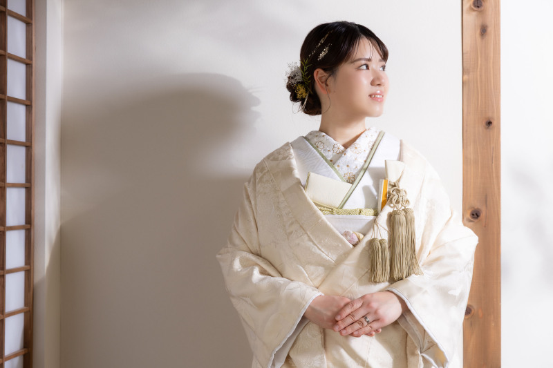 和装の優しい時間と共に