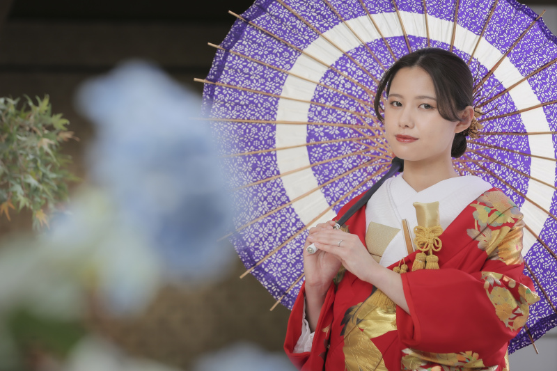 シンプルでオシャレな和装ヘアメイクのご紹介