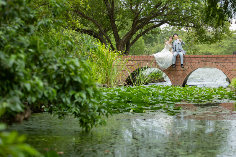 新緑でロケーション撮影@水元公園