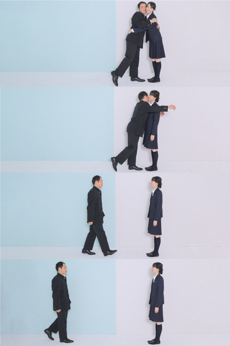 制服撮影！