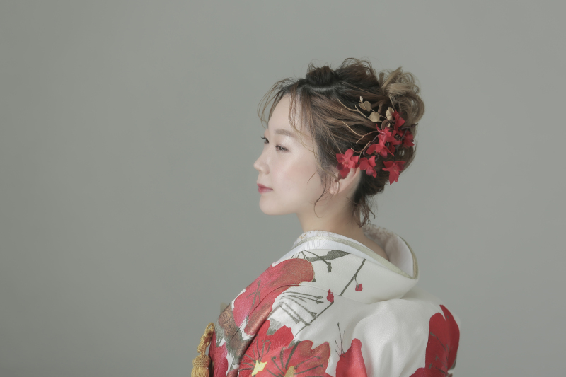 ボブ・ショートカットの方のヘアアレンジ♪ 華やかなアップスタイル!