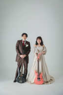 ギターとウェディング！【洋装ハウススタジオ】