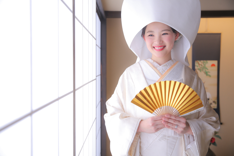 色打掛と白無垢の２着撮影