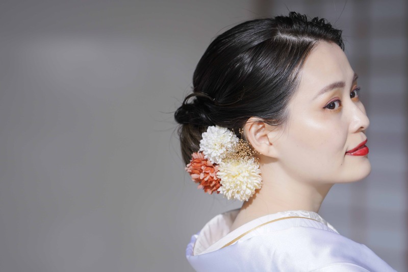和洋撮影のヘアチェンジ!