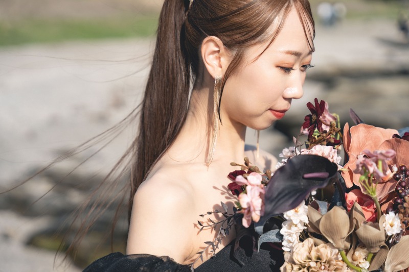 城ヶ島ロケーション　”Black dress”