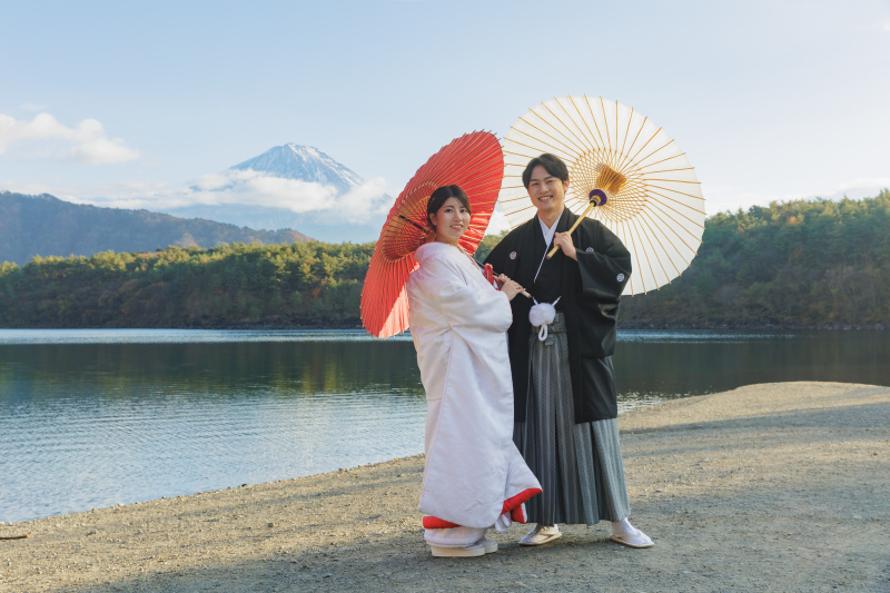 秋の富士和装周遊ロケーション！