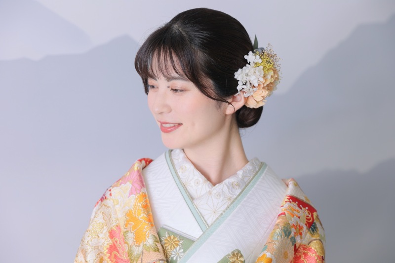 色打掛コーディネート&和装ヘアメイク