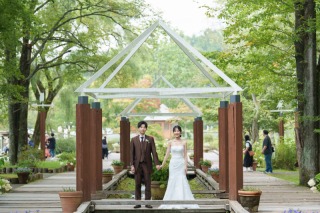 軽井沢の緑との撮影！