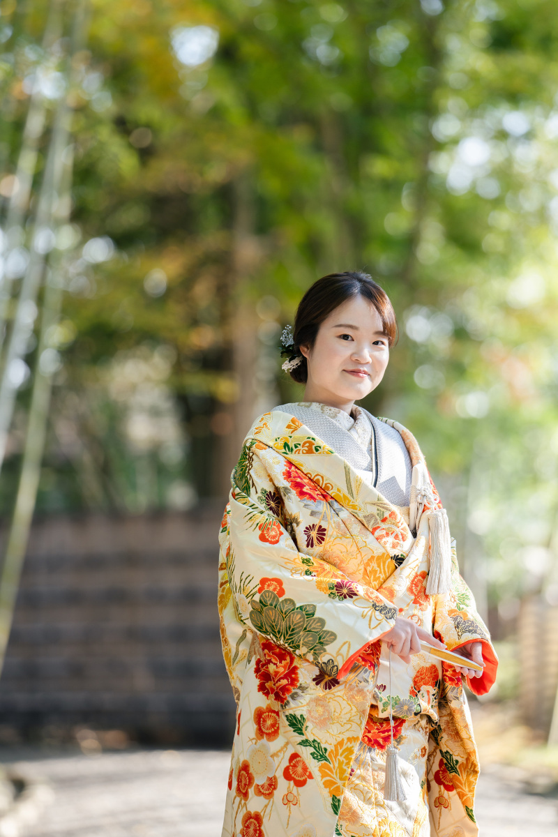 緑が映える季節に花田苑ロケーションフォトの撮影はいかがですか？