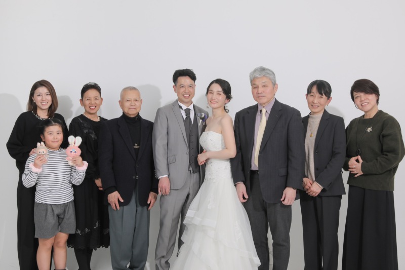 ウェディングフォト＆家族撮影