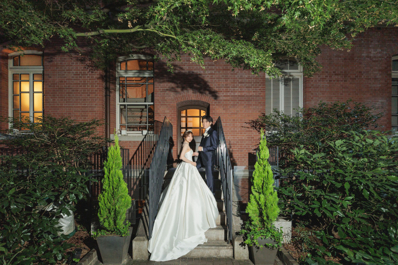 丸の内と東京駅の夜景フォト