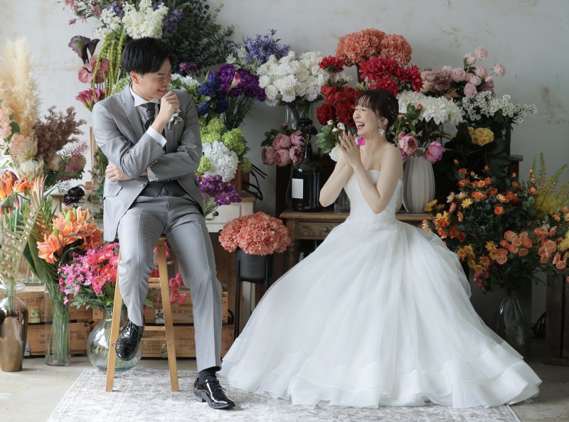 スタジオ撮影でたくさんお衣装着ませんか？