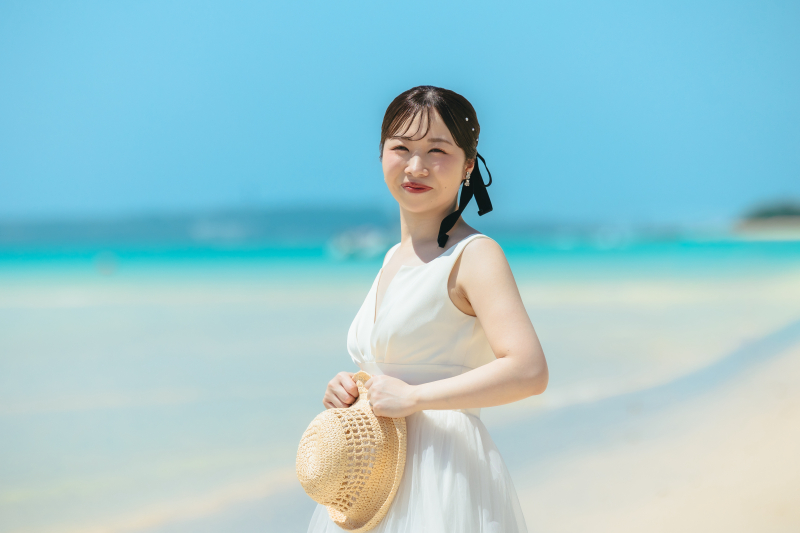 ロケーション撮影ヘアスタイル