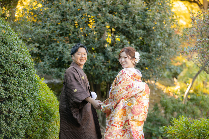 【予約受付中】紅葉に包まれて和装ロケーション撮影！