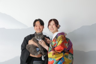 猫ちゃんと