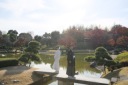【花田苑ロケーションプラン】広大な敷地での紅葉撮影