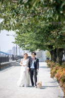 愛犬と一緒に浅草周遊