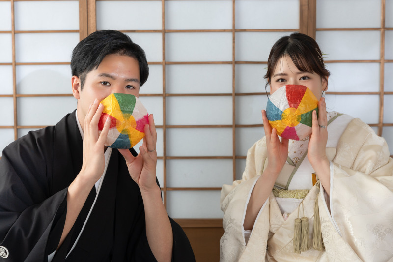 和装の優しい時間と共に