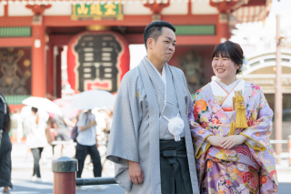 初秋の浅草ロケーション