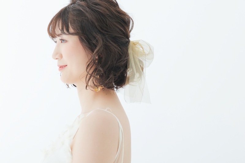 和装から洋装 ヘアスタイルチェンジ