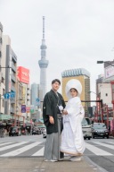 浅草のホッピー通りで