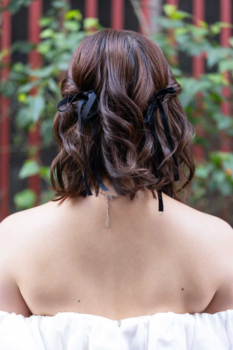 お揃いの小物で