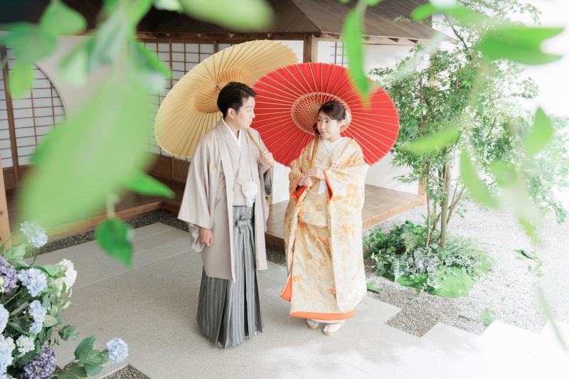 屋内庭園スタジオ撮影!