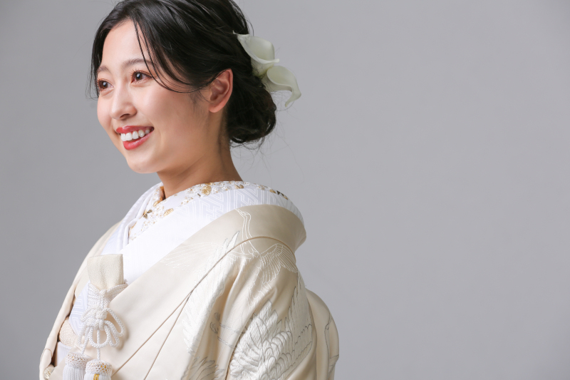 和装はシンプルスタイル