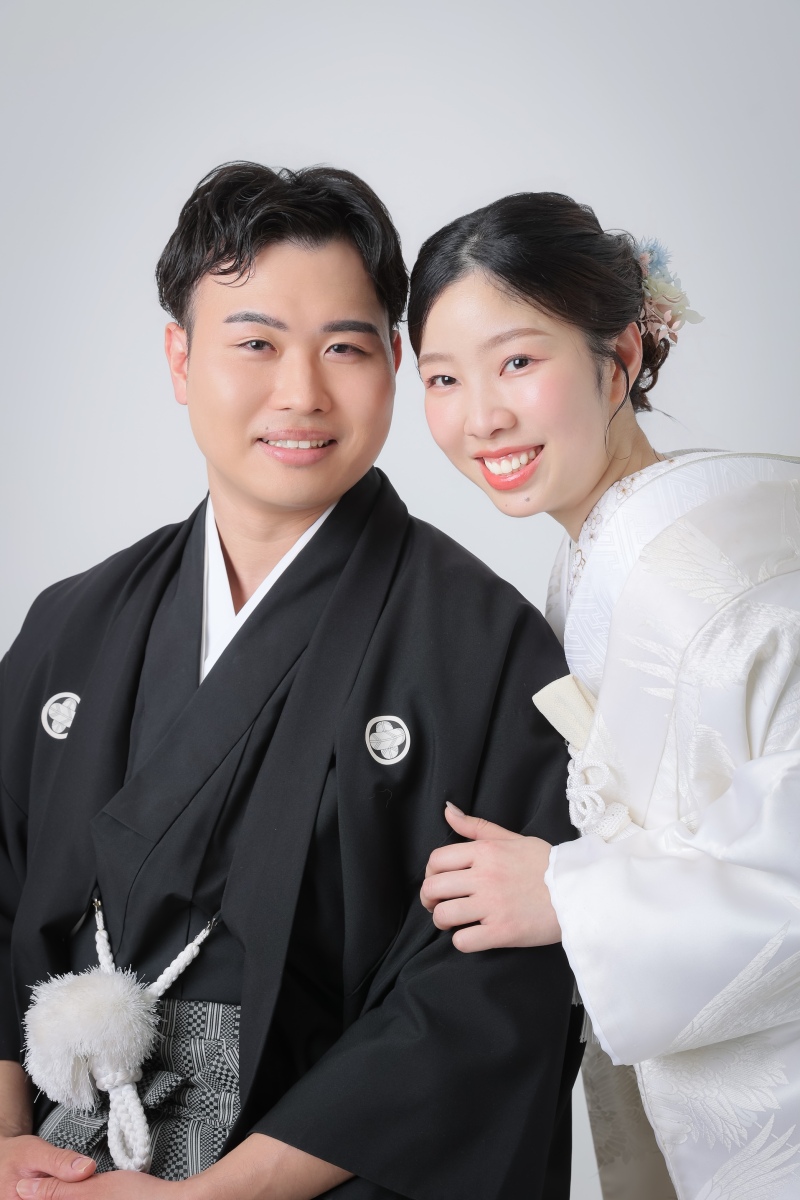 和装洋装スタジオ撮影