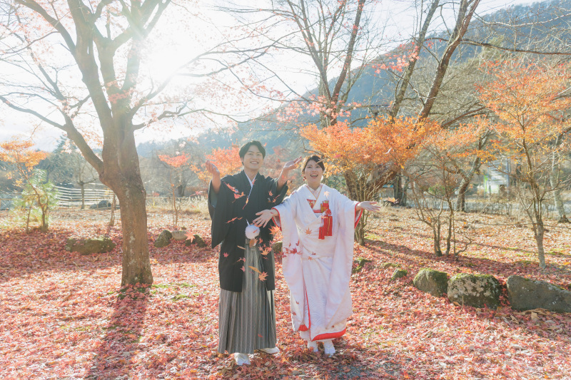 秋の富士和装周遊ロケーション！