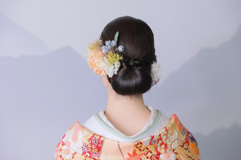 色打掛コーディネート&和装ヘアメイク