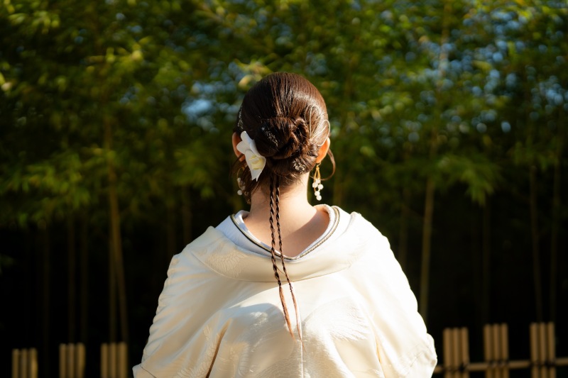 和装個性派シニヨン