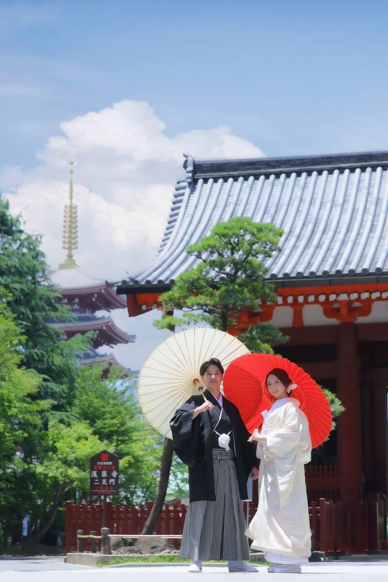 和装で巡る!浅草ロケーション