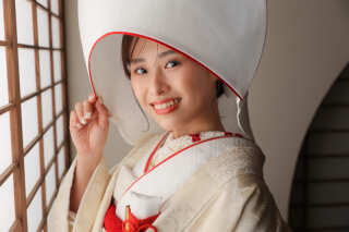 白無垢綿帽子のご紹介♡