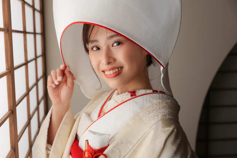 白無垢綿帽子のご紹介♡