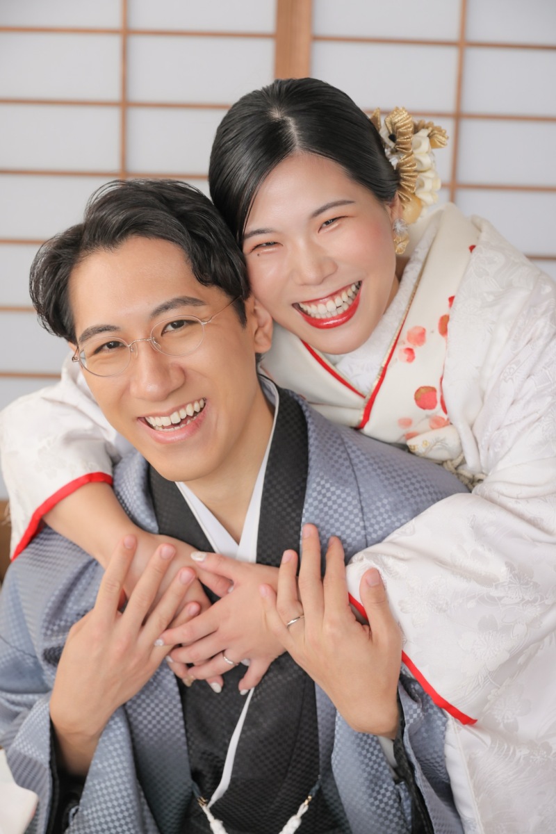 素敵な和装コーディネートでワンちゃんと一緒に！