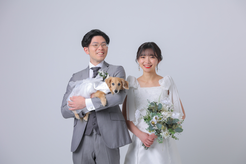 ワンちゃんと一緒に撮影しませんか^^