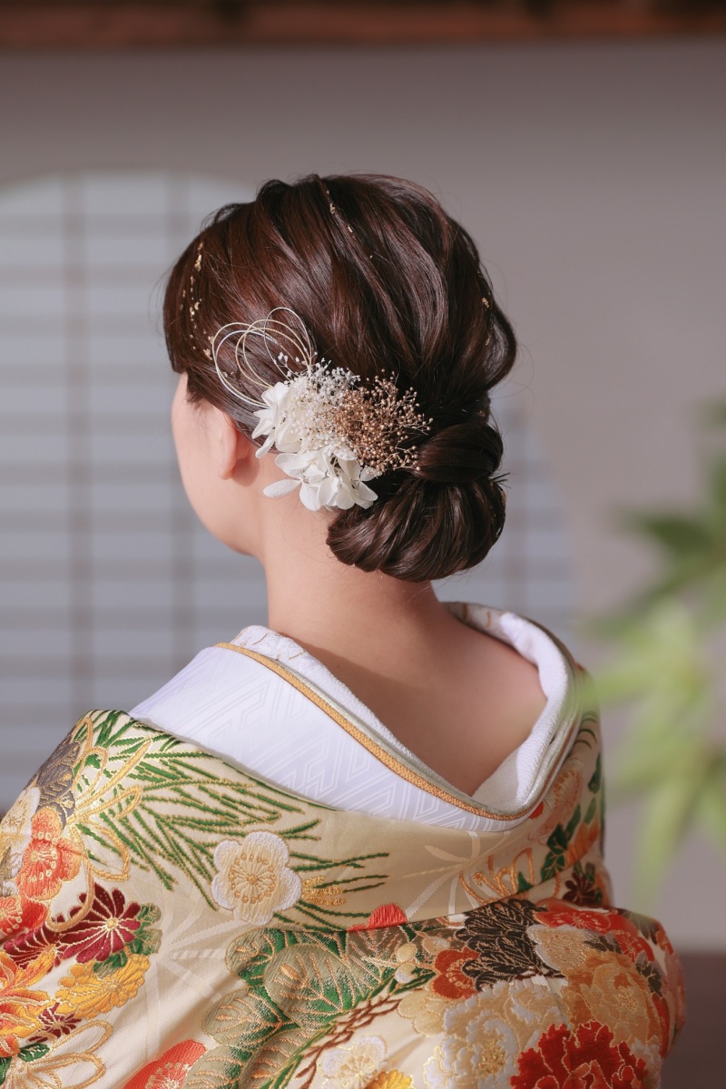 色打掛コーディネート&和装ヘアメイク