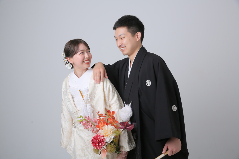 和装スタジオでシンプル可愛く!
