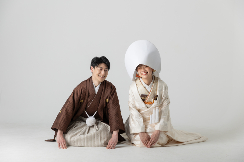 やわらかな時間と、くすっと笑える瞬間 ― 和装フォトウエディング